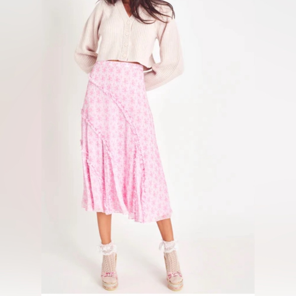 Loveshackfancy Porscha skirt